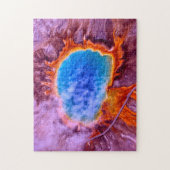 Thermalquellen wyomend. puzzle (Vertikal)