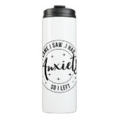 Thermaltumbler, Angstmeldung Thermosbecher (Vorderseite)