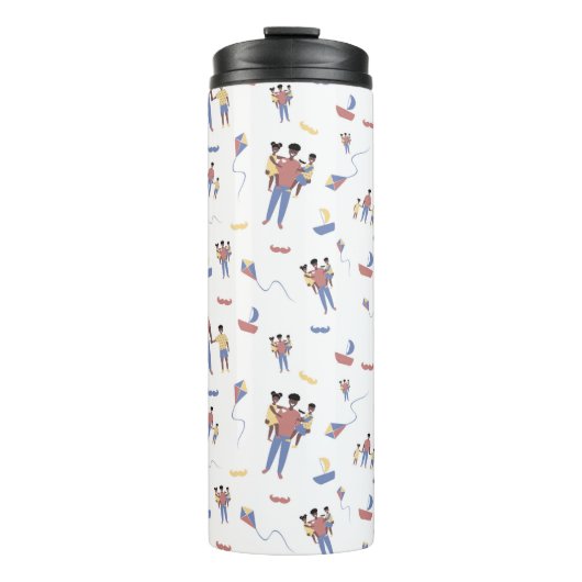 Thermaltumbler des Vaters Thermosbecher (Vorderseite)