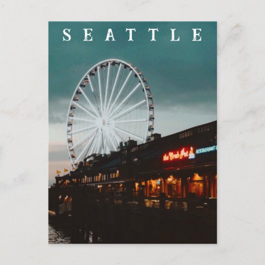 Thermaltumbler Feiertagspostkarte (Vorderseite)