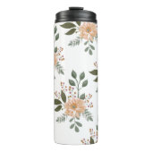Thermaltumbler florales Muster Thermosbecher (Vorderseite)