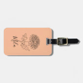 Thermaltumbler Gepäckanhänger (Vorderseite horizontal)