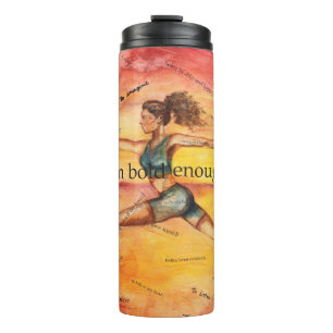 Thermaltumbler "I Bin Bold genug" Thermosbecher