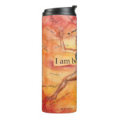 Thermaltumbler "I Bin Bold genug" Thermosbecher (Nach links gedreht)