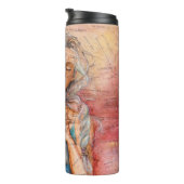 Thermaltumbler "Mein Herzwunsch" Thermosbecher (Nach rechts gedreht)