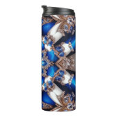 Thermaltumbler mit argentinischen Farben Thermosbecher (Nach rechts gedreht)