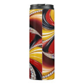 Thermaltumbler mit belgischen Farben Thermosbecher (Rückseite)