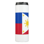 Thermaltumbler mit Fahne der Philippinen Thermosbecher (Rückseite)