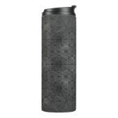 Thermaltumbler mit Geo-Design Thermosbecher (Nach links gedreht)