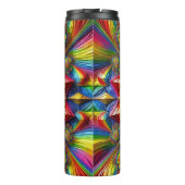 Thermaltumbler mit LGBTQ-Farben Thermosbecher (Rückseite)