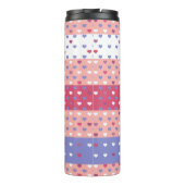 Thermaltumbler mit Schmetterlingen und Herz Thermosbecher (Rückseite)