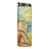 Thermaltumbler "Namaste" Thermosbecher (Nach rechts gedreht)