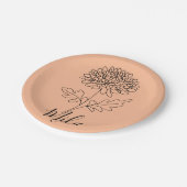 Thermaltumbler Pappteller (Schrägansicht)