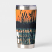 Thermaltumbler personalisiert Monogramm Thermobecher (Rückseite)