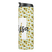 Thermaltumbler personalisiert Monogramm Thermosbecher (Nach rechts gedreht)