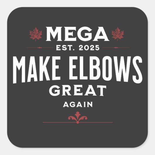 Thermaltumbler Quadratischer Aufkleber (Vorderseite)