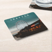 Thermaltumbler Rechteckiger Pappuntersetzer (angewinkelt)