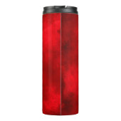 Thermaltumbler, roter Cloud-Effekt Thermosbecher (Rückseite)