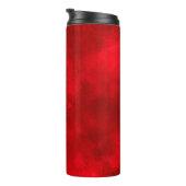 Thermaltumbler, roter Cloud-Effekt Thermosbecher (Nach rechts gedreht)