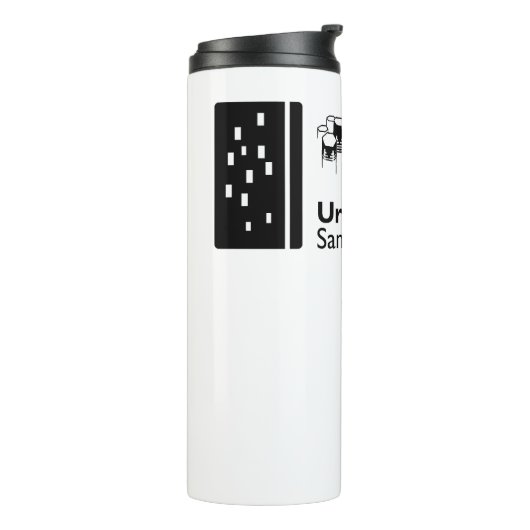 Thermaltumbler Thermosbecher (Nach links gedreht)