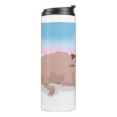 Thermaltumbler Thermosbecher (Nach links gedreht)
