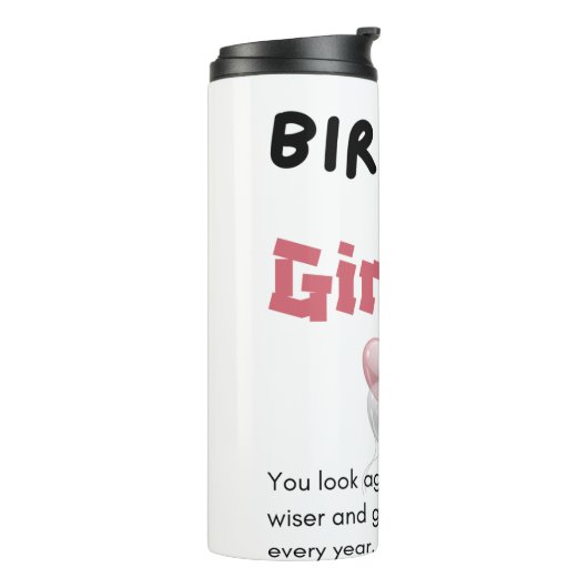 Thermaltumbler Thermosbecher (Nach links gedreht)