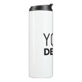 Thermaltumbler Thermosbecher (Nach links gedreht)