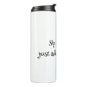 Thermaltumbler Thermosbecher (Nach links gedreht)