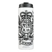 Thermalwäscher "Bleibe" Thermosbecher (Vorderseite)