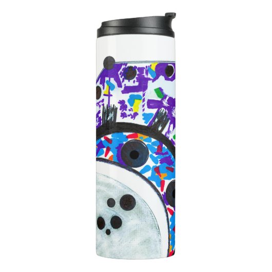 Thermalwäscher "Deko Cogs" Thermosbecher (Nach links gedreht)