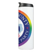 Thermalwäscher - ECDP-Logo Thermosbecher (Nach rechts gedreht)