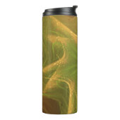 Thermalwäscher-Fraktal mit hellgrüner Palette Thermosbecher (Nach links gedreht)
