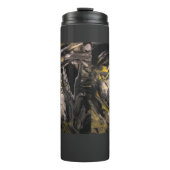 Thermalwäscher mit abstraktem Kunstdesign Thermosbecher (Vorderseite)