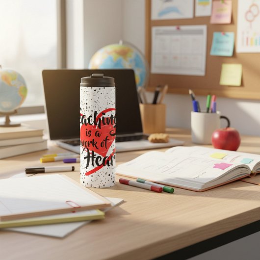 Thermalwäscher unterrichten thermosbecher