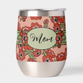 Thermalweintumbler der personalisierten Mutter (Links)