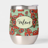 Thermalweintumbler der personalisierten Mutter (Links)