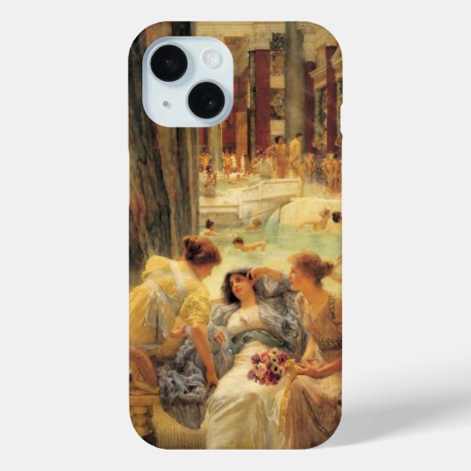 Thermen von Caracalla von Lawrence Alma-Tadema Case-Mate iPhone Hülle (Rückseite)