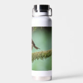 Thermische Flasche mit einem Foto Robin (Rückseite)