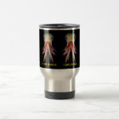 Thermische Tasse: Alien Visitor - "I Come In Peace Reisebecher (Mittel)