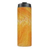 Thermische Tasse - Kräuselungen des Gelbs (Vorderseite)