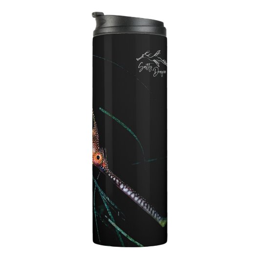 Thermische Tasse mit Seedracheentwurf (Nach rechts gedreht)