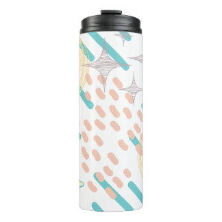 Thermische Taumellinien und -formen Thermosbecher