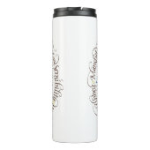 Thermische Trommel - Jane Austen-Zeitraum-Dramen Thermosbecher (Rückseite)