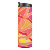 Thermische Trommel - rosa Chaos in Form-Entwurf Thermosbecher (Nach rechts gedreht)