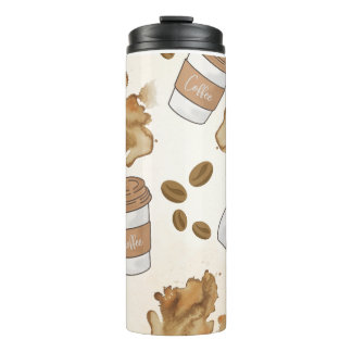 Thermische Tumbler Creme Thermosbecher