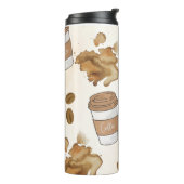 Thermische Tumbler Creme Thermosbecher (Nach links gedreht)