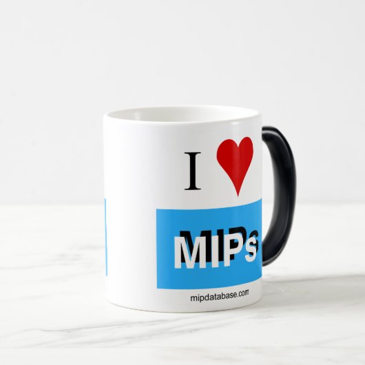 Thermische verwandelnde Tasse Liebe I MIPSs 3 (VorderseiteRechts)