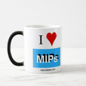Thermische verwandelnde Tasse Liebe I MIPSs 3 (Links)