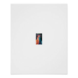 Thermische Vision Ganesha Regenbogen-Halo Poster