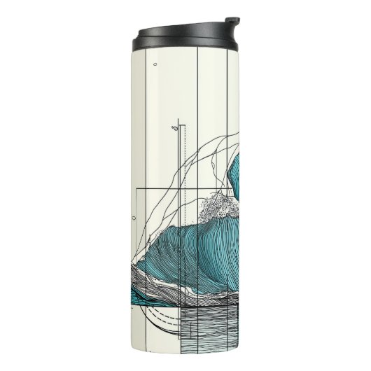 Thermische Waage Thermosbecher (Nach links gedreht)